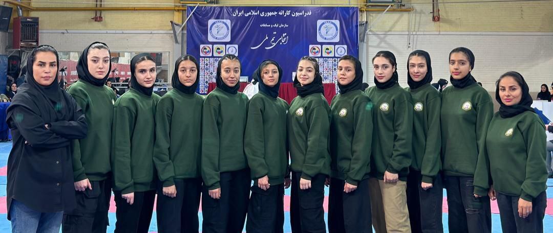 صعود نماینده فارس به مرحله نیمه نهایی مسابقات کاراته لیگ آینده سازان بانوان کشور