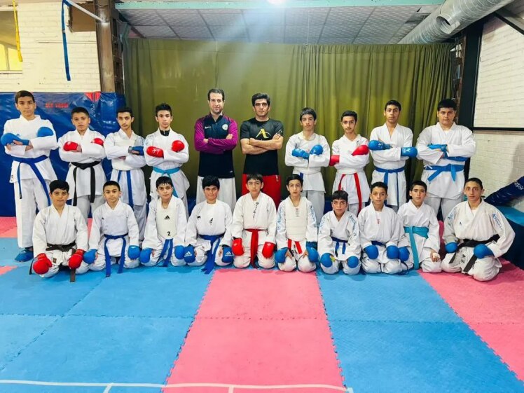  برگزاری تمرینات تیم استعدادهای برتر کاراته استان فارس 