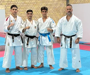 برگزاری اردوی آماده سازی تیم کاتا استان فارس جهت حضور در رقابت های انتخابی تیم ملی رده های پایه