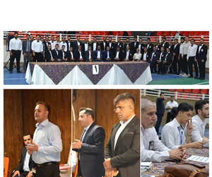 برگزاری فستیوال و استاژ داوری سبک های آزاد هیات کاراته استان فارس