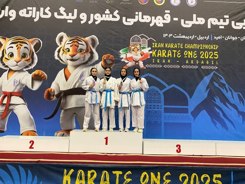 سارا شریفی موفق به کسب مدال نقره مسابقات قهرمانی کشور انتخابی تیم ملی شد