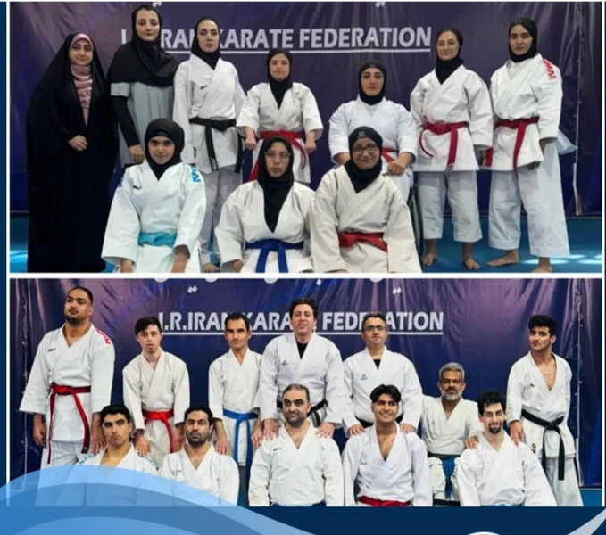 حضور سه نماینده فارس در اردوی تیم ملی پاراکاراته