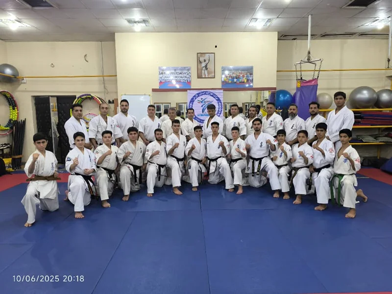 برگزاری استاژ تخصصی کاتا سبک های آزاد هیات کاراته استان فارس