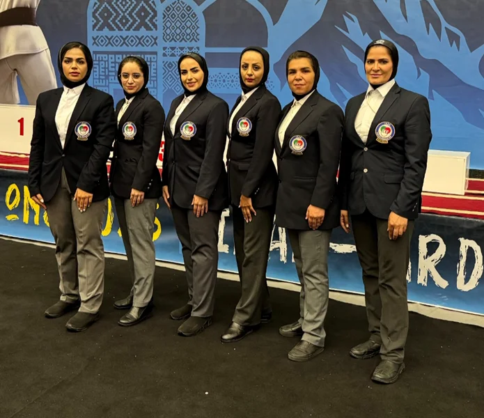 حضور مقتدر داوران بانوان در مسابقات قهرمانی کشور انتخابی تیم ملی اردبیل